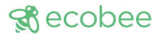 Ecobee logo in green stylized text